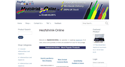 Desktop Screenshot of heatshrink-online.co.uk